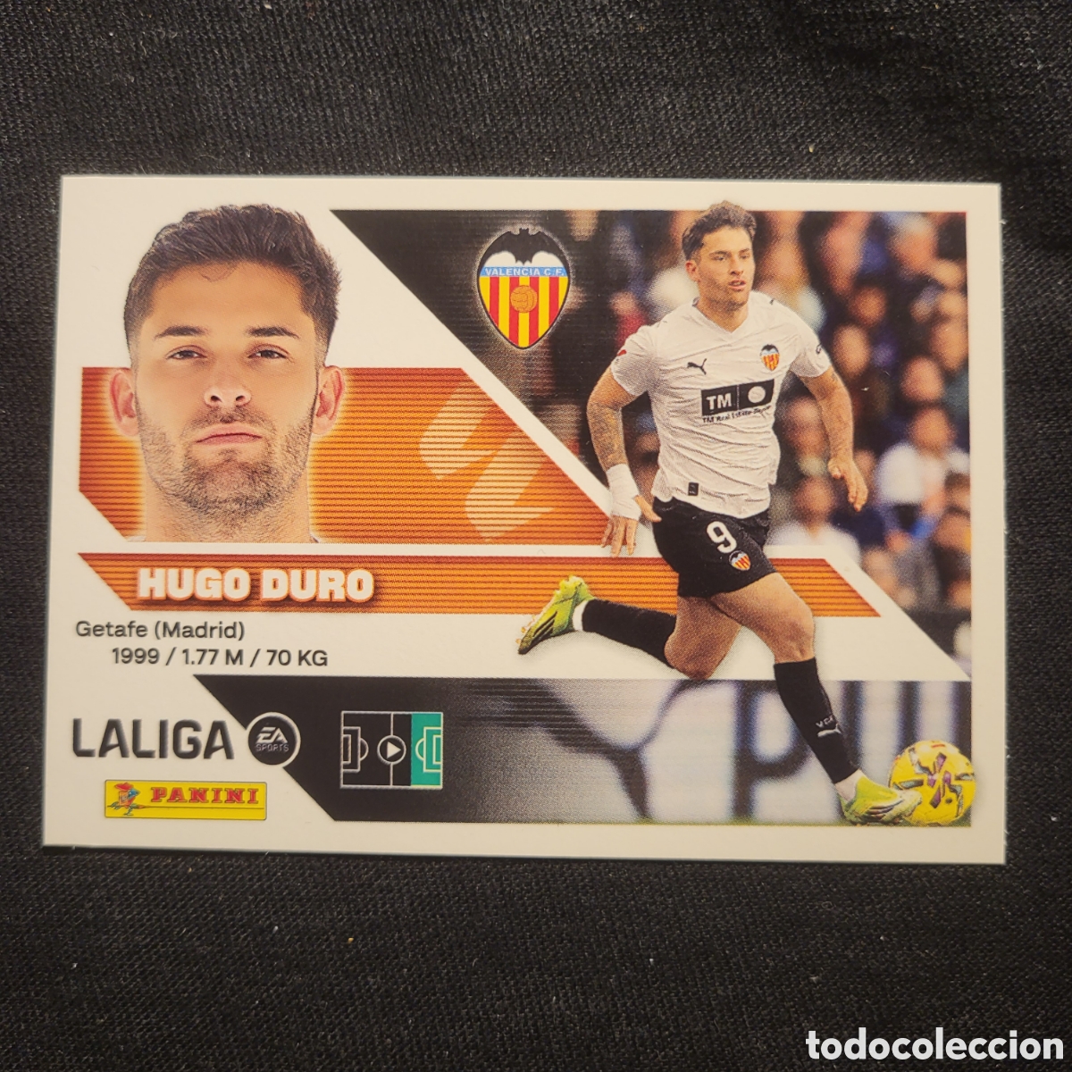 Trading cards: 17 Hugo Duro Valencia CF [Sticker] / La Liga Este 2026