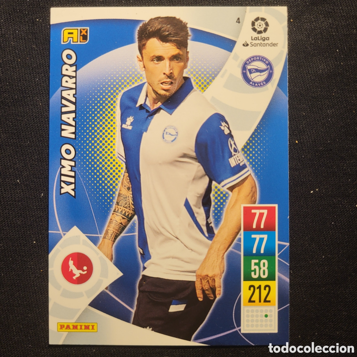 Trading cards: 4 Ximo Navarro / Adrenalyn XL 2021