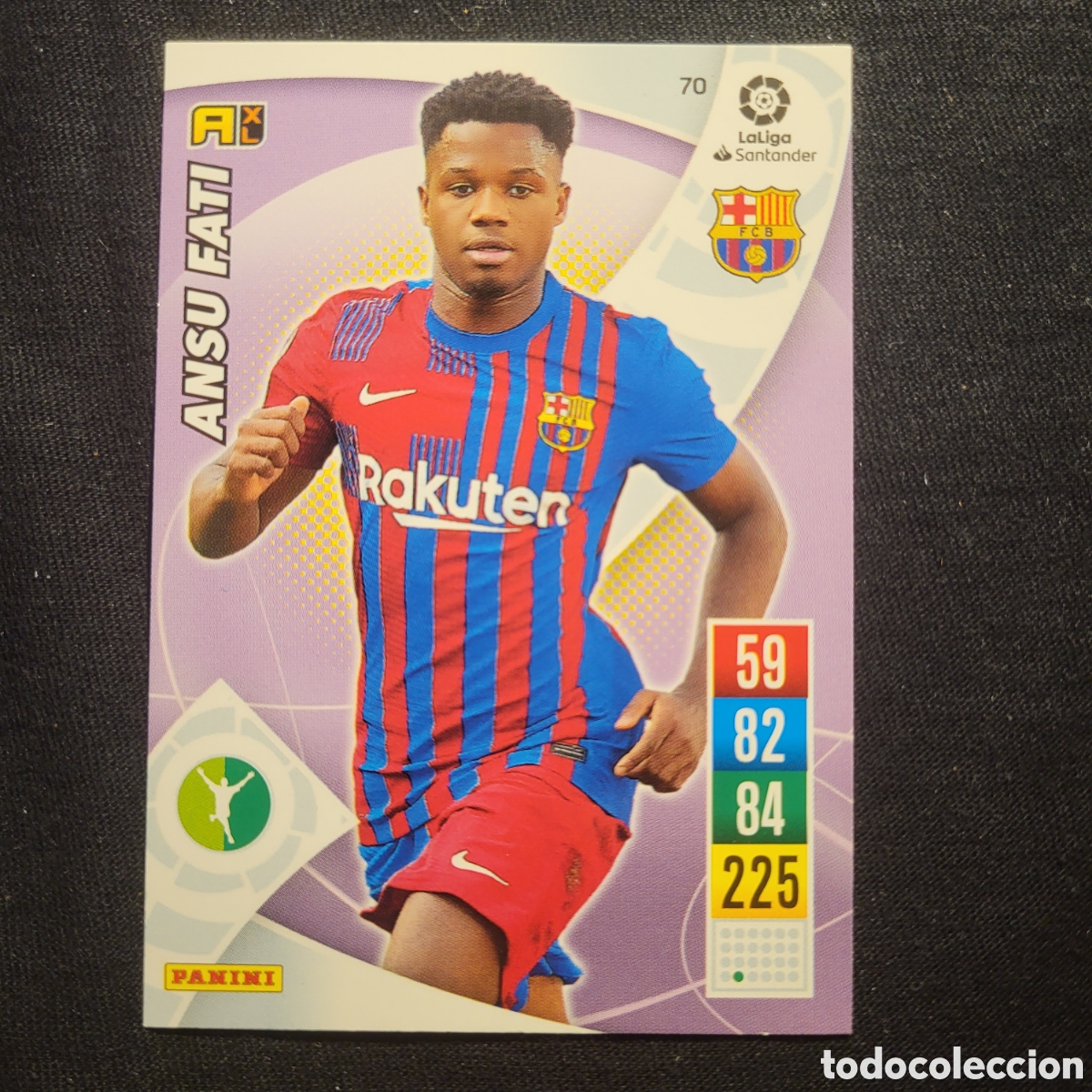 Trading cards: 70 Ansu Fati / Adrenalyn XL 2021