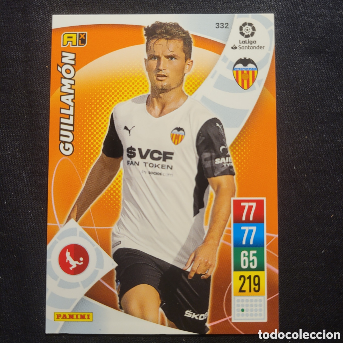 Trading cards: 332 Guillamon / Adrenalyn XL 2021