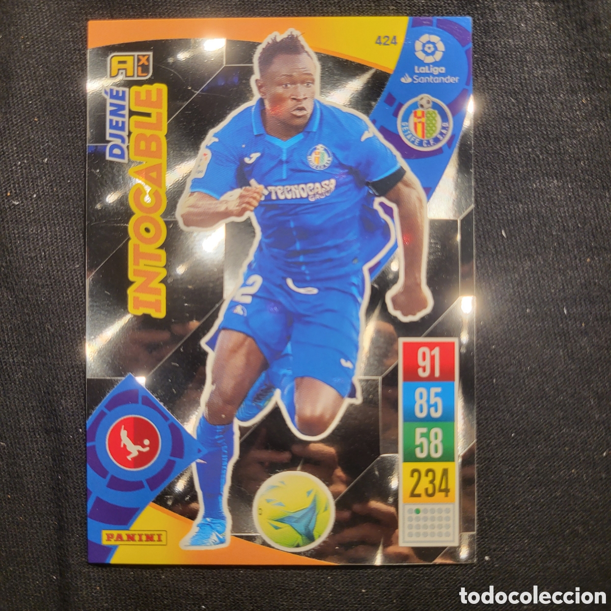 Trading cards: 424 Djene Intocable / Adrenalyn XL 2021