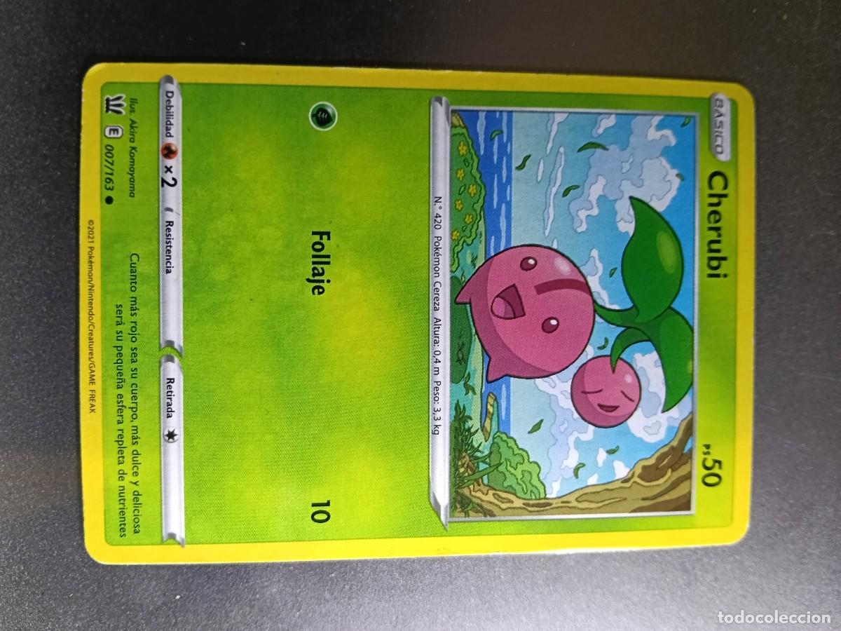 Trading cards: CROMO CHERUBI 7/163 FOLLAJE N&ordm;420 POKEMON 2021