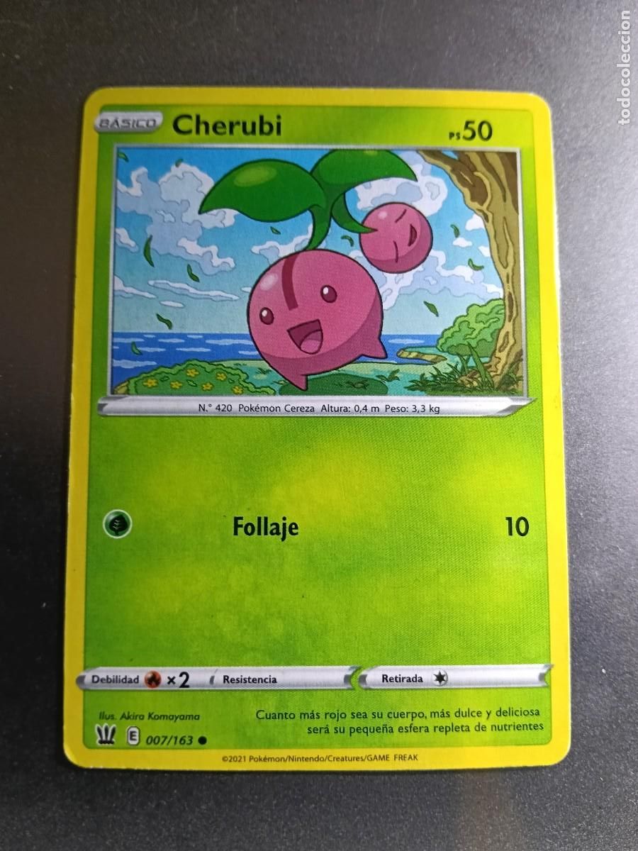 Trading cards: CROMO CHERUBI 7/163 FOLLAJE N&ordm;420 POKEMON 2021