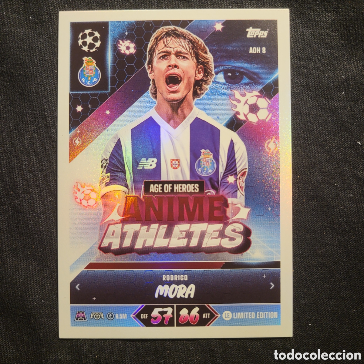 Trading cards: AOH 8 Rodrigo Mora Age of Heroes Anime Athletes [Limited Edition] / Match Attax UCC 2026