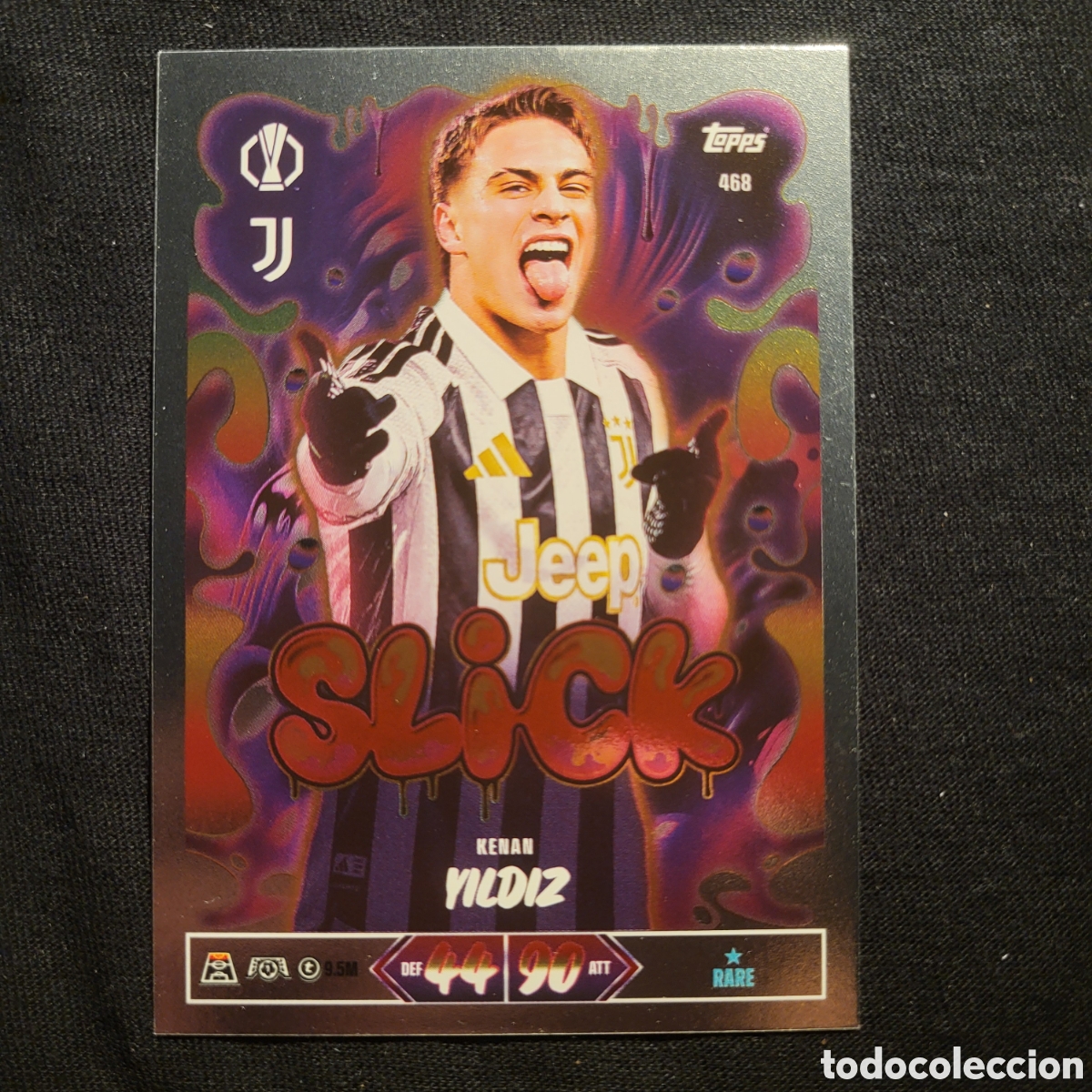 Trading cards: 468 Kenan Yildiz Slick [Rare] / Match Attax UCC 2026
