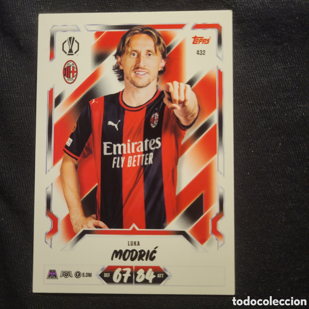 Trading cards: 432 Luka Modric / Match Attax UCC 2026