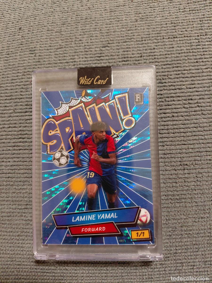 Trading cards: WILD CARD 1 OF 1 LAMINE YAMAL