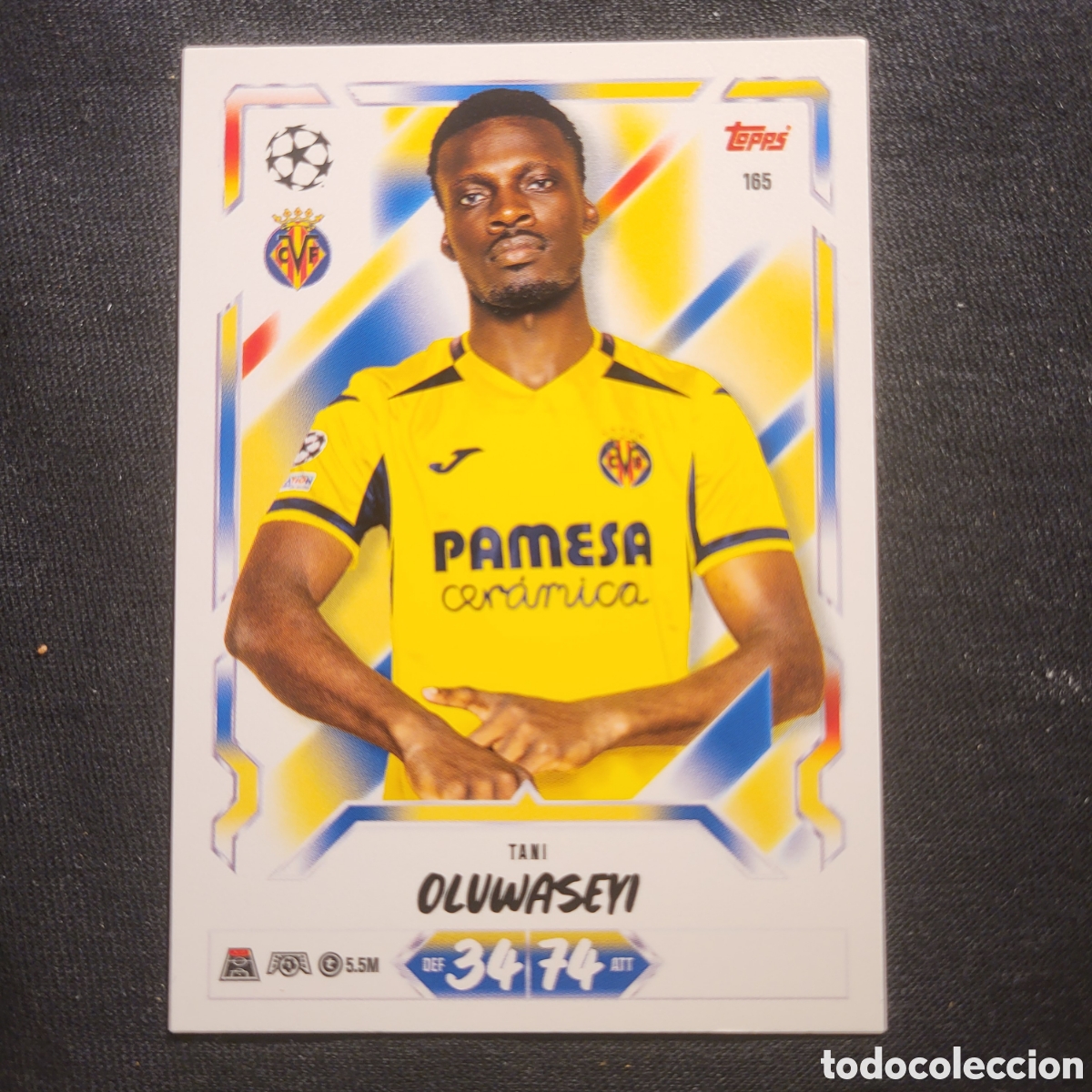 Trading cards: 165 Tani Oluwaseyi / Match Attax UCC 2026
