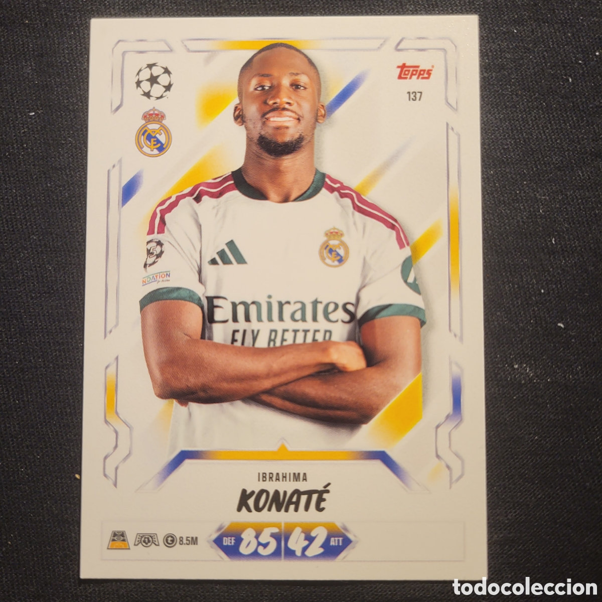 Trading cards: 137 Ibrahima Konate / Match Attax UCC 2026