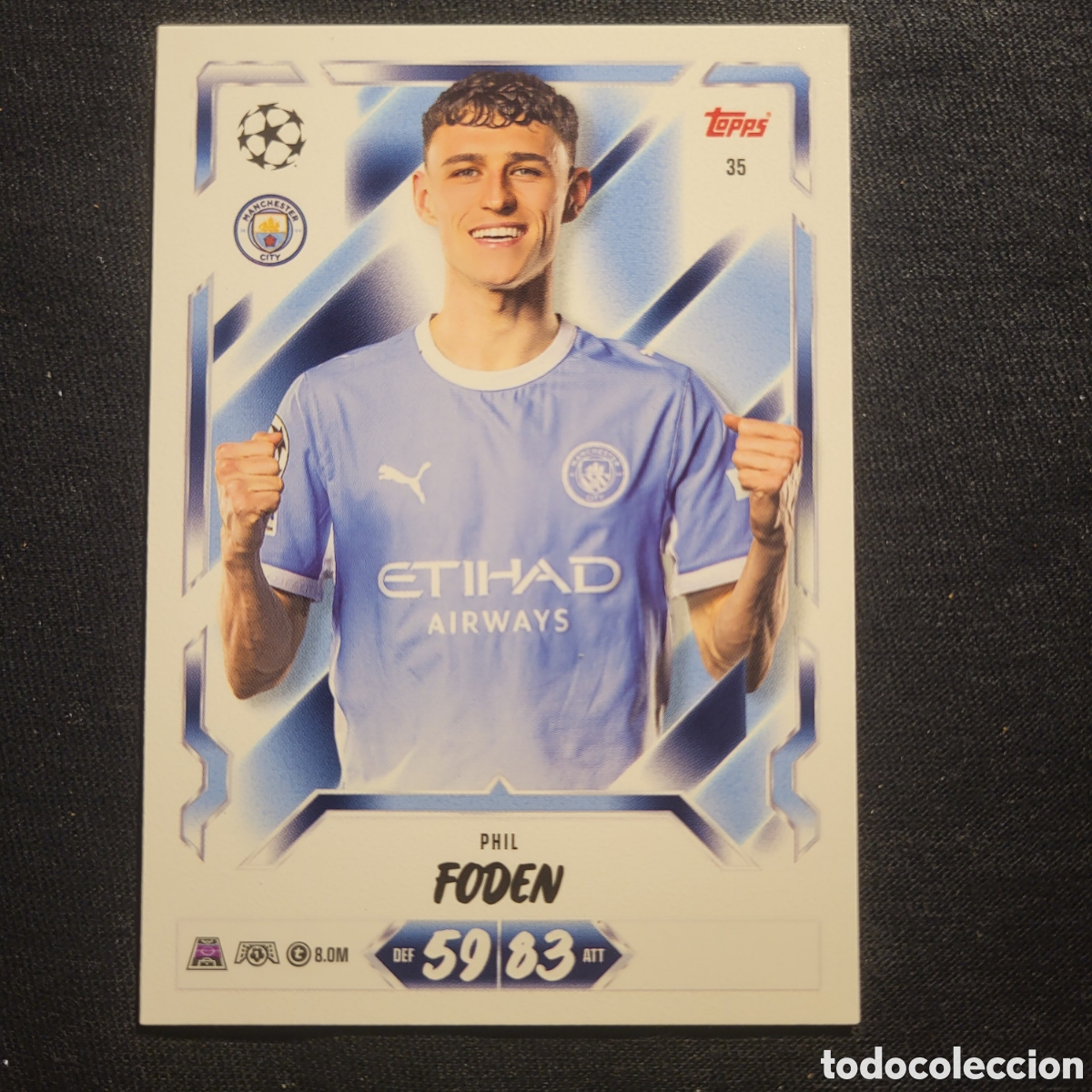 Trading cards: 35 Phil Foden / Match Attax 2026