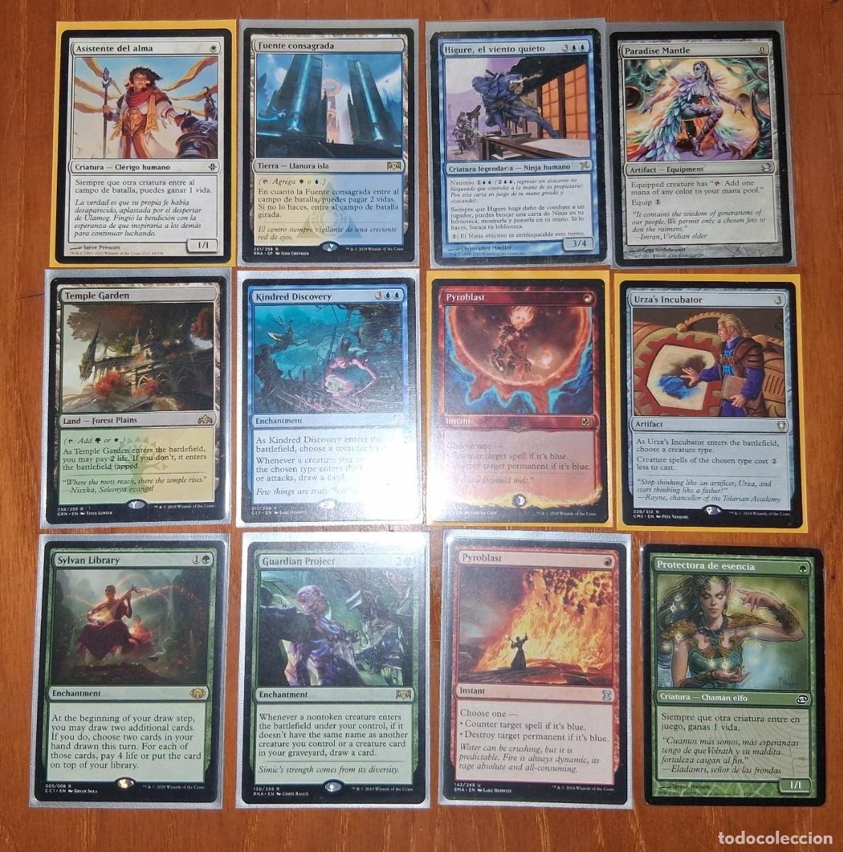 Trading cards: Lote 1000+ Cartas Magic The Gathering como nuevas