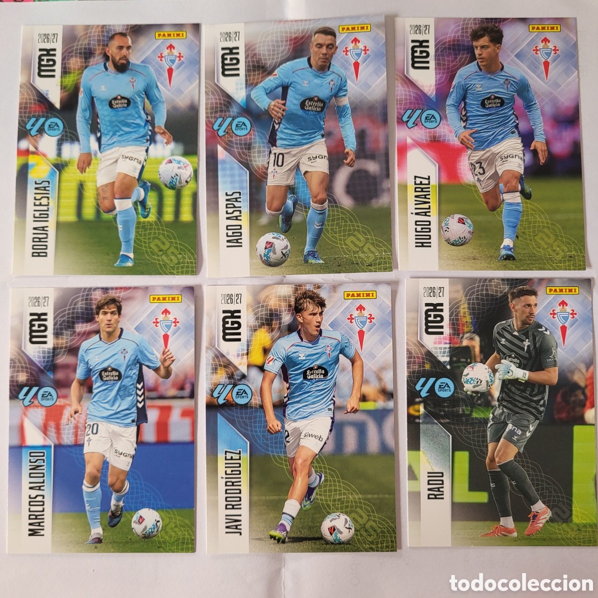 Trading cards: [LOTE] 6x RC Celta / Megacracks 2026