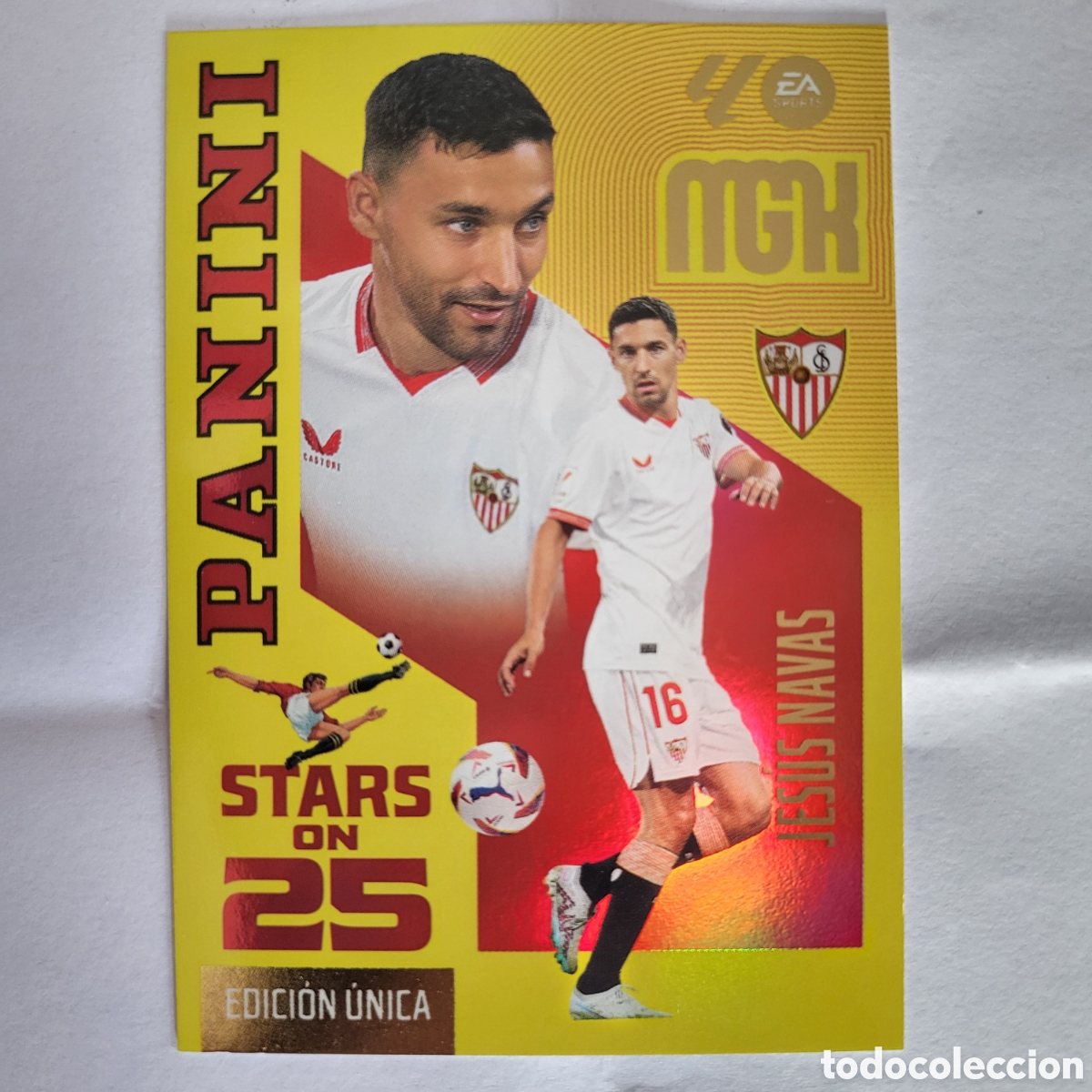 Trading cards: 437 Jesus Navas Stars on 25 [2] / Megacracks 2026