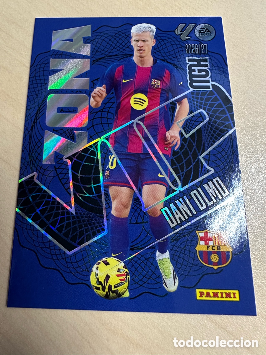 Trading cards: DANI OLMO FC BARCELONA ZONA VIP 522 MEGACRACKS 2026/27 26-27 26 27 MGK PANINI