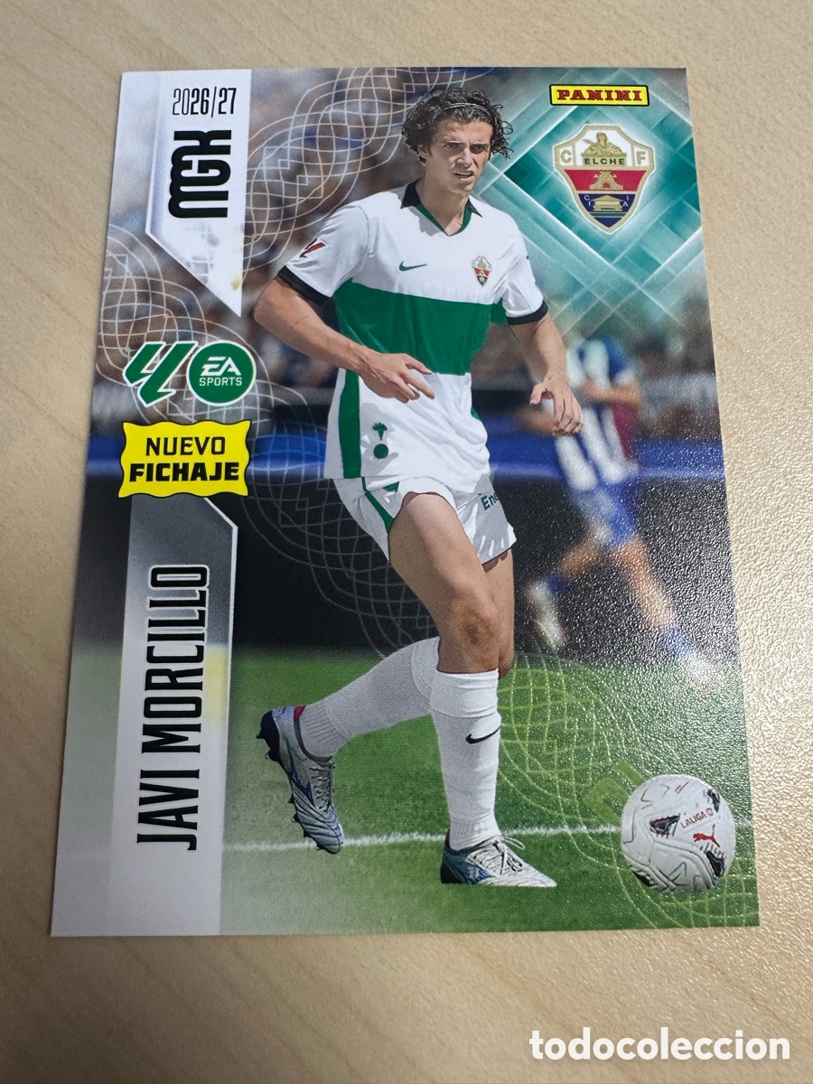Trading cards: JAVI MORCILLO ELCHE NUEVO FICHAJE 473 MEGACRACKS 2026/27 26-27 26 27 MGK PANINI