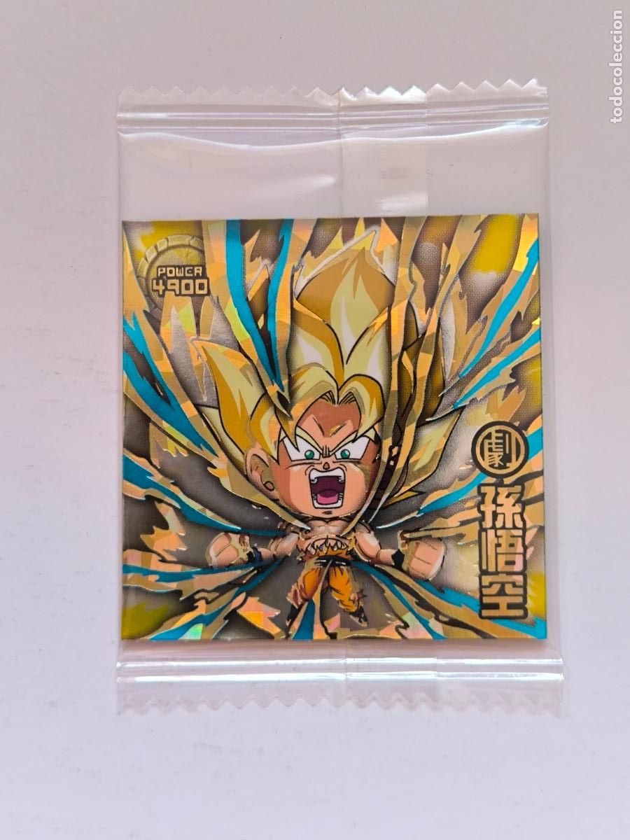 Trading cards: DRAGON BALL WAFER - N&ordm; W18-02 - ER - STICKER / SEAL - BANDAI / JAPON - NUEVO (K7B1)
