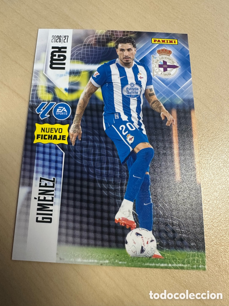 Trading cards: GIMENEZ DEPORTIVO NUEVO FICHAJE 496 3&ordf; EDICI&Oacute;N MEGACRACKS 2026/27 26-27 26 27 MGK PANINI