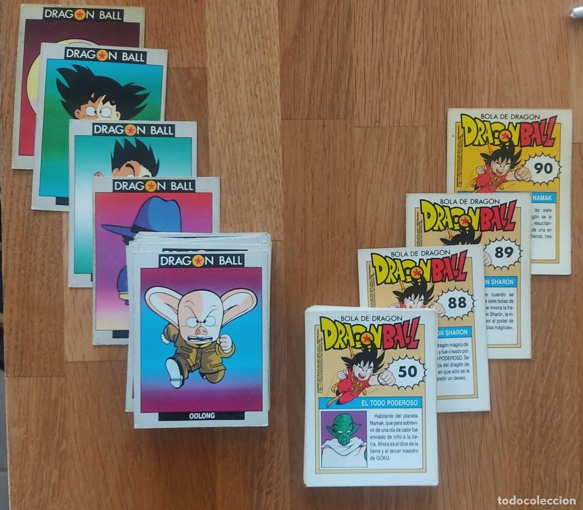 Trading cards: Dragon Ball Cartas Ediciones Este 1989 - 86 de 90 tarjetas originales