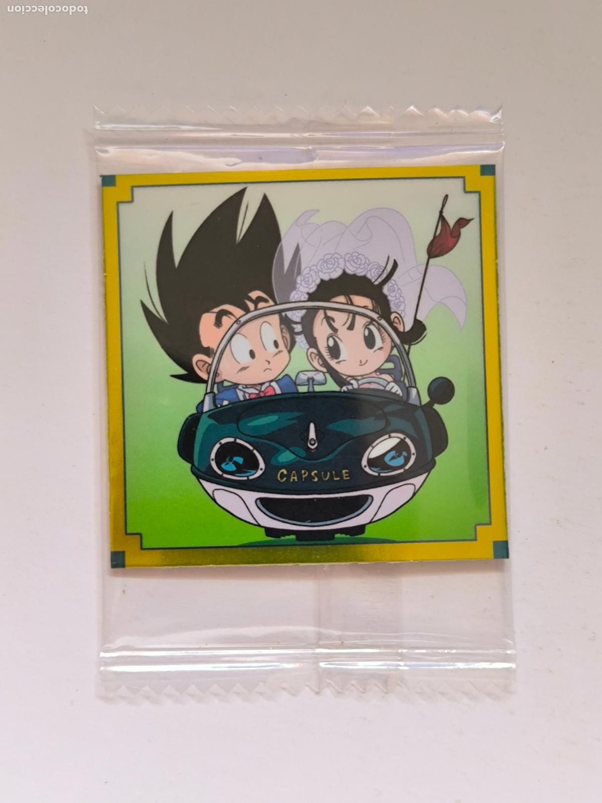 Trading cards: DRAGON BALL WAFER - N&ordm; W16-15 - N+ - STICKER / SEAL - BANDAI / JAPON - NUEVO (K7B2)