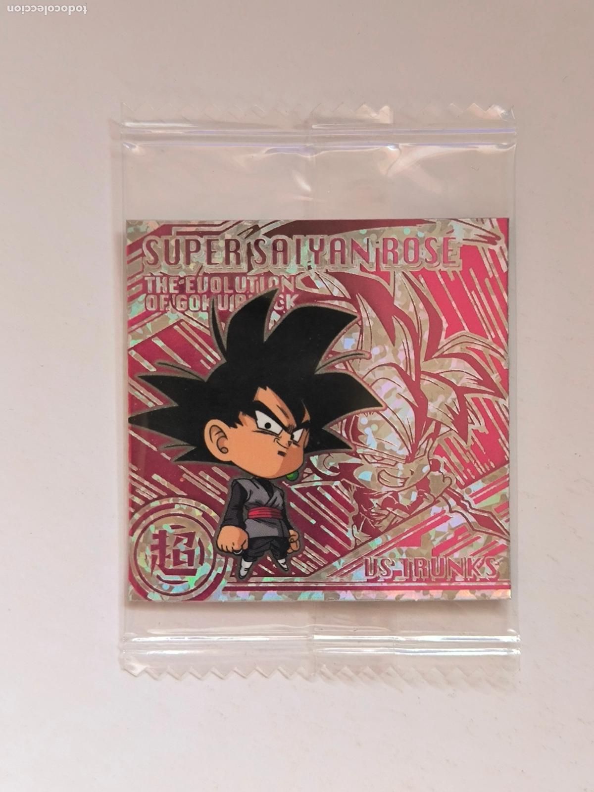 Trading cards: DRAGON BALL WAFER - N&ordm; W17-21 - ER - STICKER / SEAL - BANDAI / JAPON - NUEVO (K7B2)