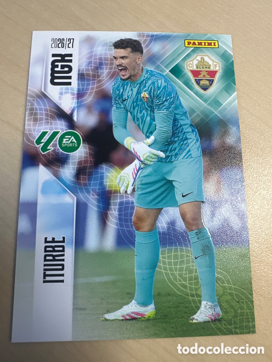 Trading cards: ITURBE ELCHE 147 2&ordf; EDICI&Oacute;N MEGACRACKS 2026/27 26-27 26 27 MGK PANINI