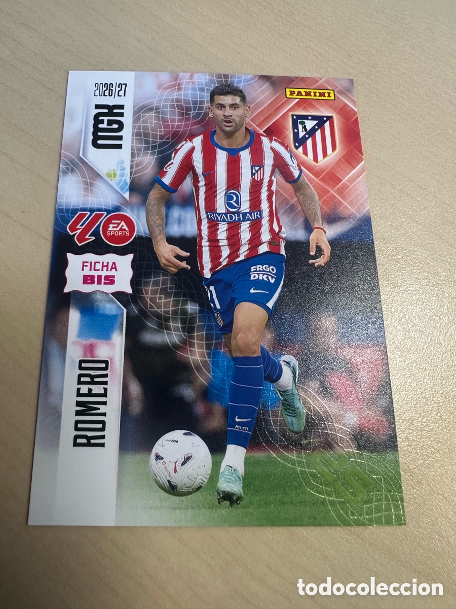 Trading cards: CUTI ROMERO AT MADRID 61 BIS 3&ordf; EDICION MEGACRACKS 2026/27 26-27 26 27 MGK PANINI