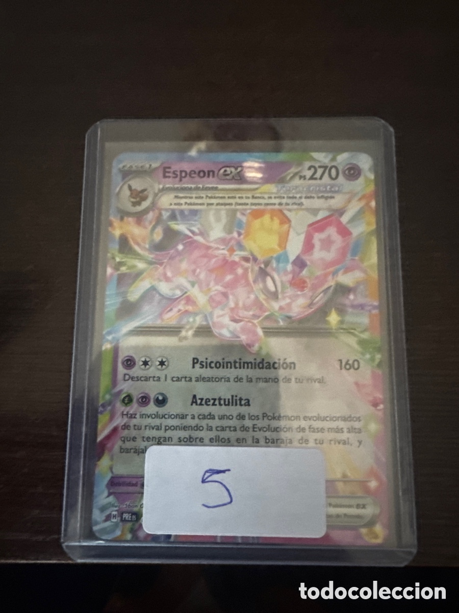 Trading cards: Carta Pok&eacute;mon del sobre a la funda - Foto 1