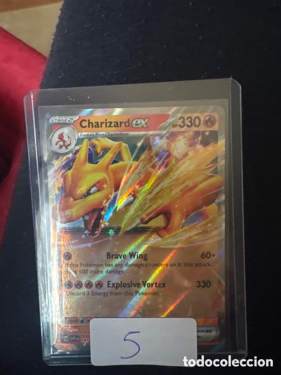 Trading cards: Carta Pok&eacute;mon del sobre a la funda