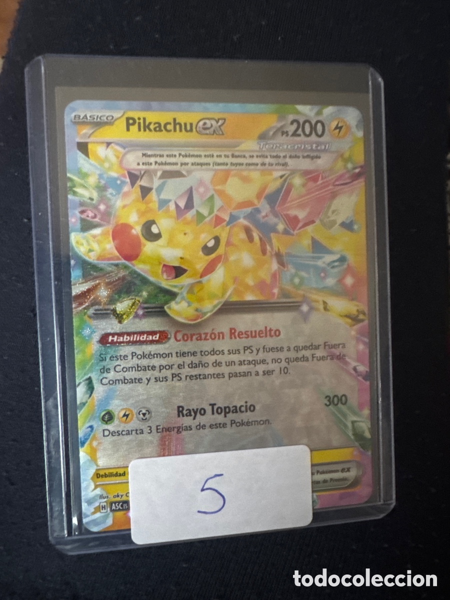 Trading cards: Carta Pok&eacute;mon del sobre a la funda - Foto 1
