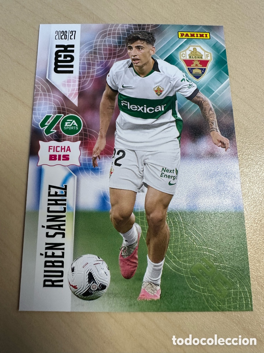 Cartes &agrave; &Eacute;changer: RUBEN SANCHEZ ELCHE 148 BIS 3&ordf; EDICION MEGACRACKS 2026/27 26-27 26 27 MGK PANINI