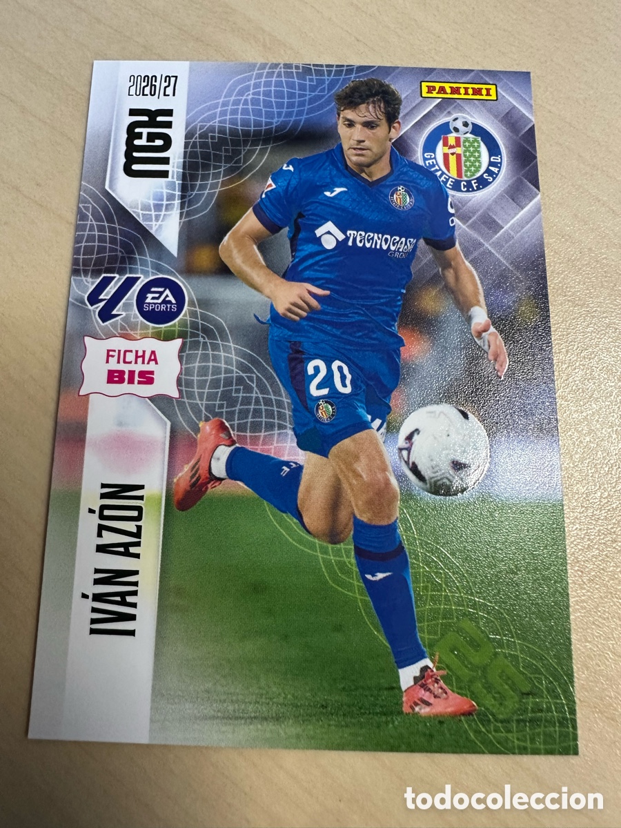 Cartes &agrave; &Eacute;changer: IVAN AZON GETAFE 198 BIS 3&ordf; EDICION MEGACRACKS 2026/27 26-27 26 27 MGK PANINI
