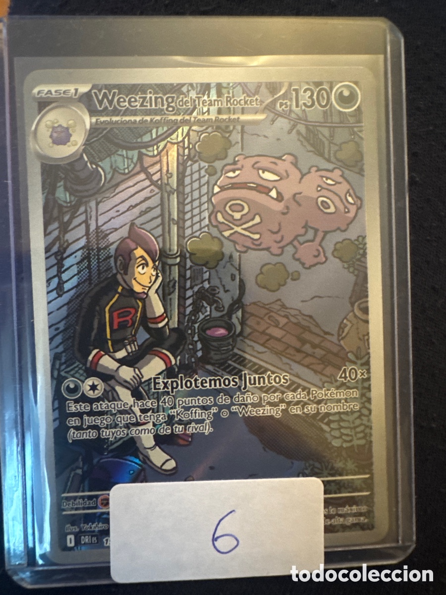 Cartas Colecion&aacute;veis: Carta Pok&eacute;mon del sobre a la funda