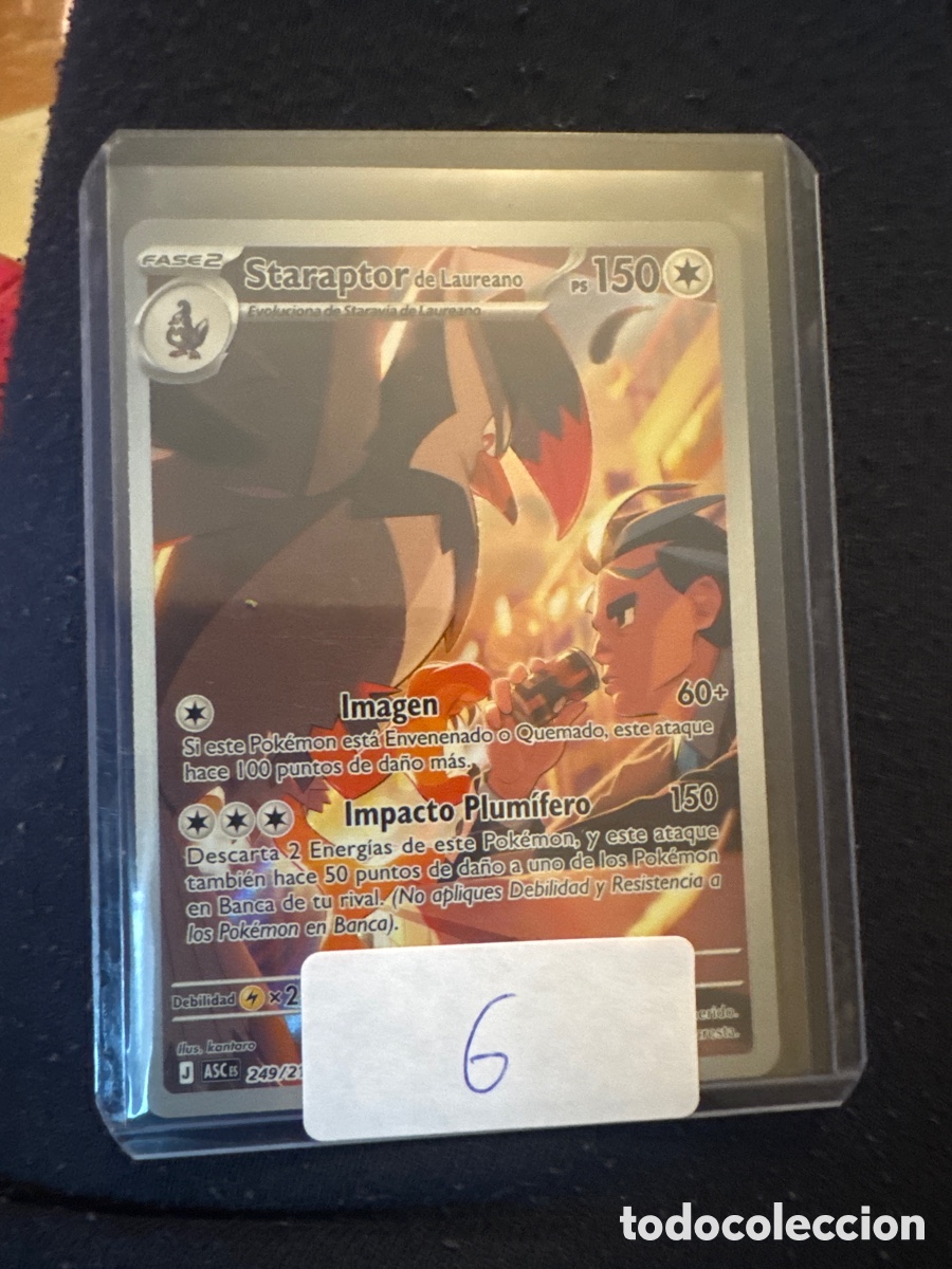 Trading cards: Carta Pok&eacute;mon del sobre a la funda