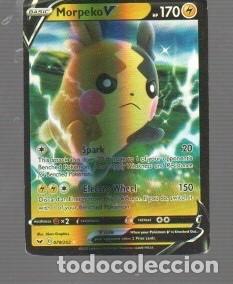 Sammelkarten: CROMOS DE POK&Eacute;MON BASIC MORPEKO V HP 170 DEL A&Ntilde;O 2020 D 097/202