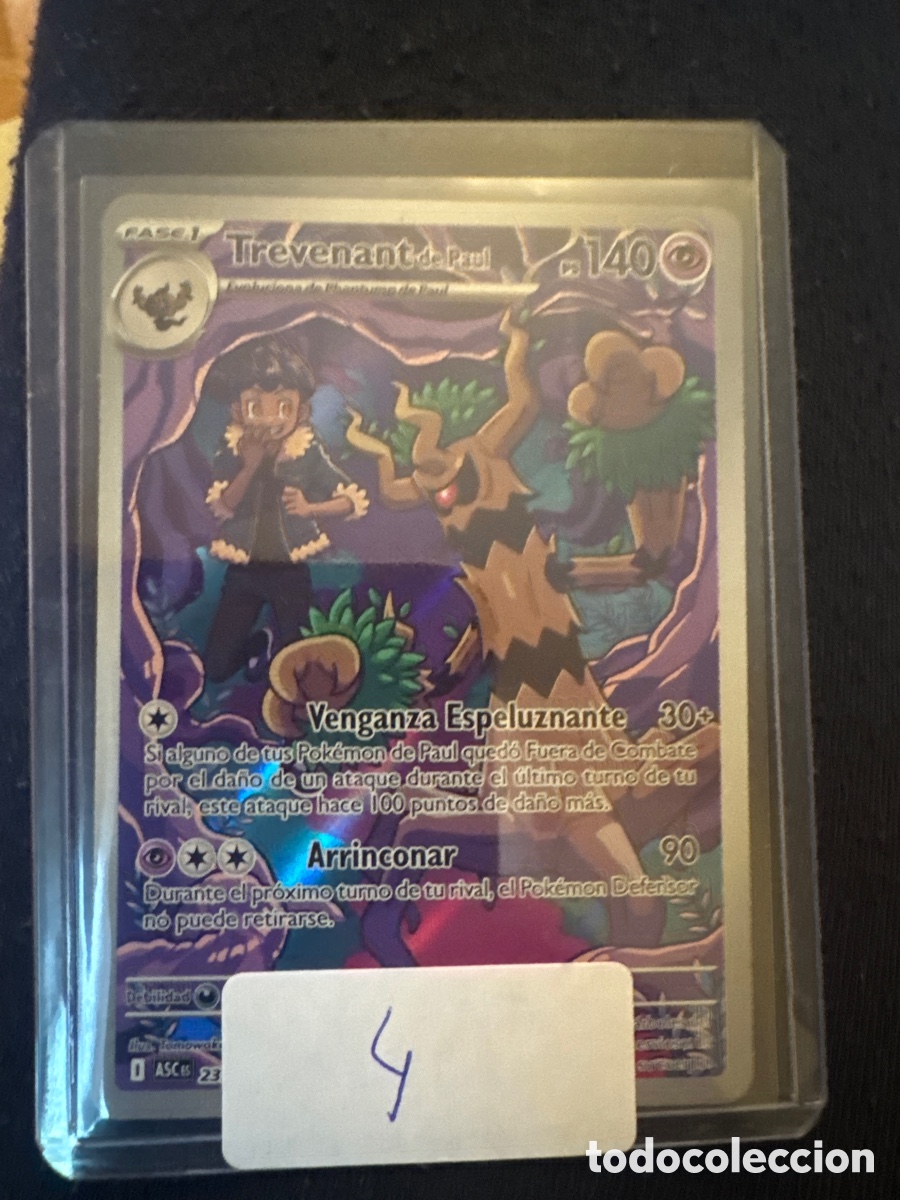 Sammelkarten: Carta Pok&eacute;mon del sobre a la funda