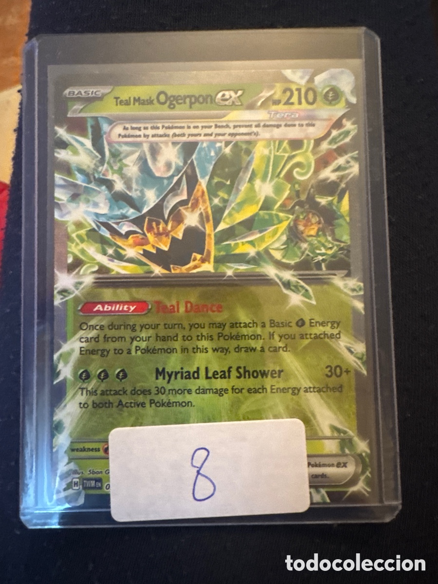 Trading cards: Carta Pok&eacute;mon del sobre a la funda
