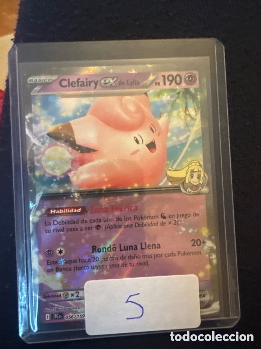 Trading cards: Carta Pok&eacute;mon del sobre a la funda