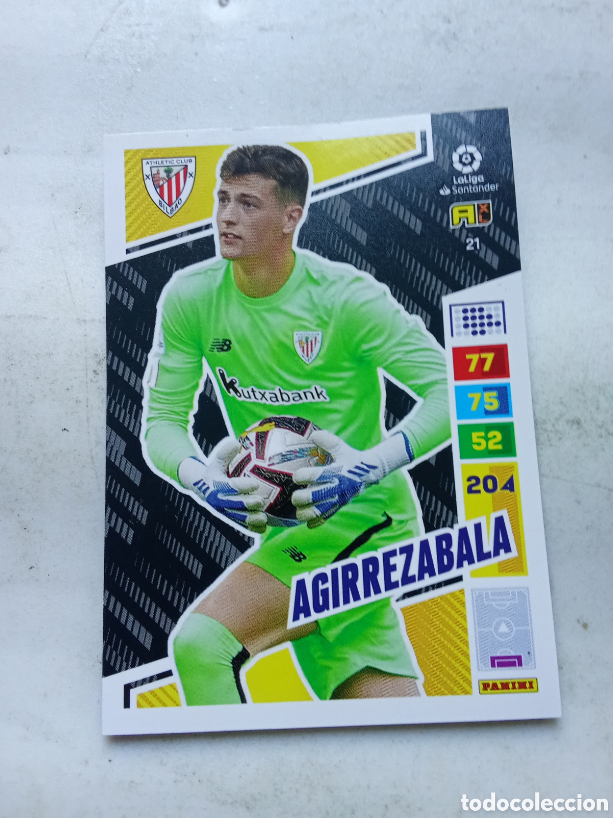 Trading cards: AGIRREZABALA BILBAO ADRENALYN 2022-23