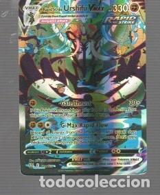 Trading cards: CROMOS DE POK&Eacute;MON V MAX URSHIFU V HP 330 DEL A&Ntilde;O 2021 E 170/163