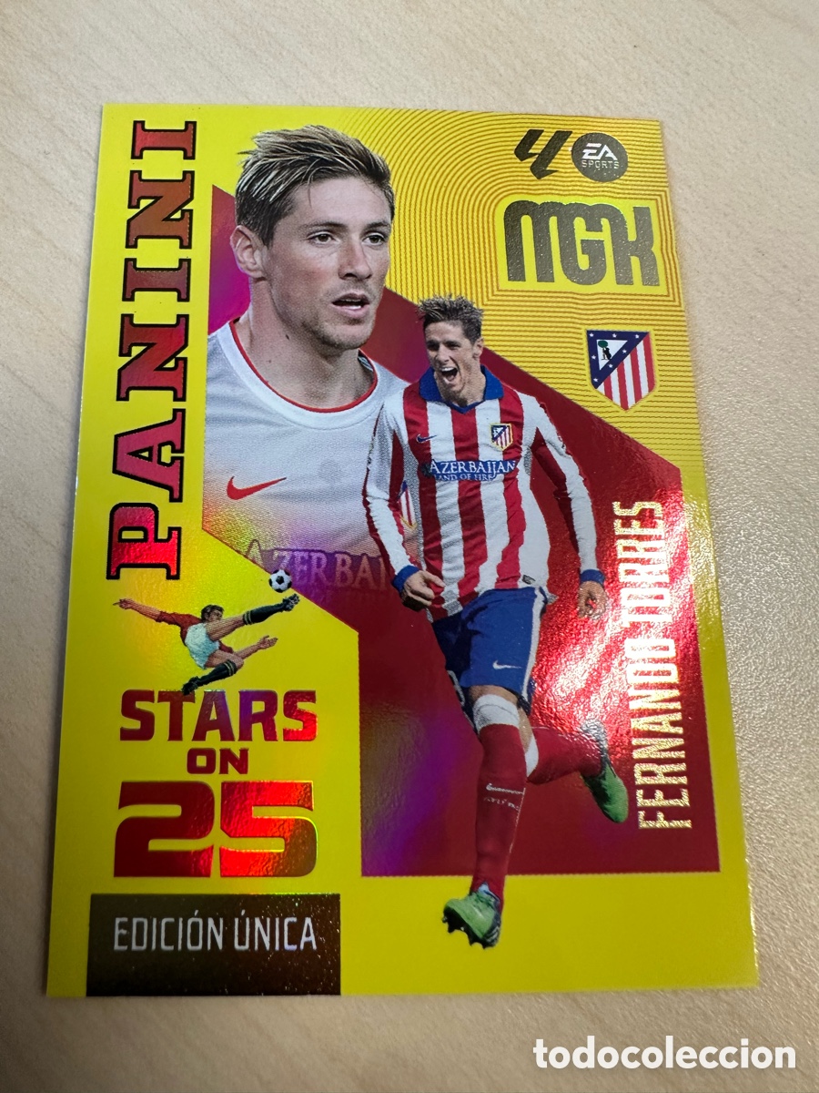 Trading cards: FERNANDO TORRES AT MADRID 432 STARS ON 25 ANIVERSARIO MEGACRACKS 2026/27 26-27 26 27 MGK PANINI