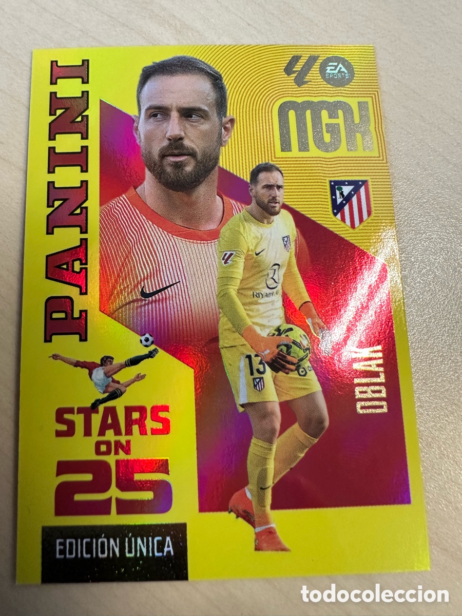 Trading cards: OBLAK AT MADRID 447 STARS ON 25 ANIVERSARIO MEGACRACKS 2026/27 26-27 26 27 MGK PANINI