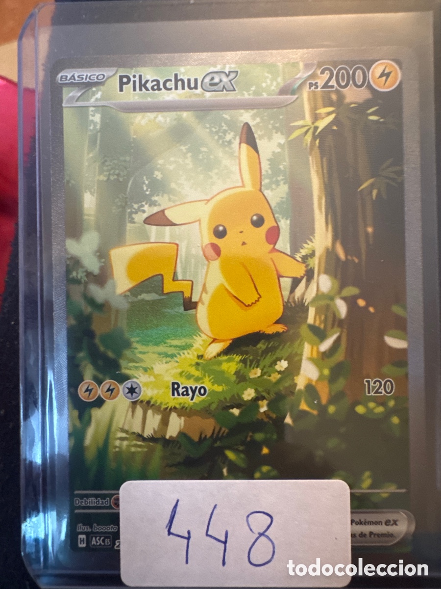 Trading cards: Picachu ex nuevo perfecto