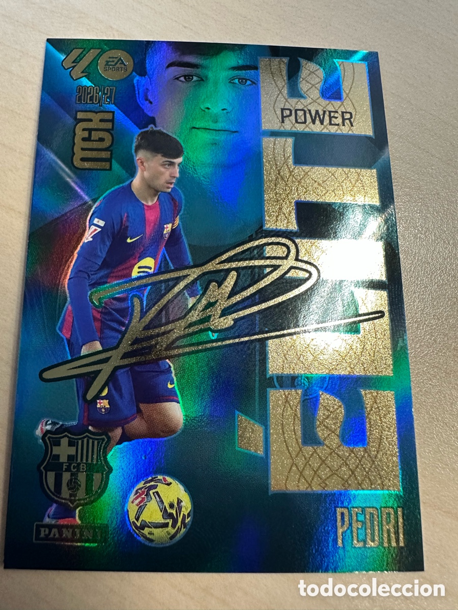 Trading cards: PEDRI FC BARCELONA ELITE POWER 15P MEGACRACKS 2026/27 26-27 26 27 MGK PANINI