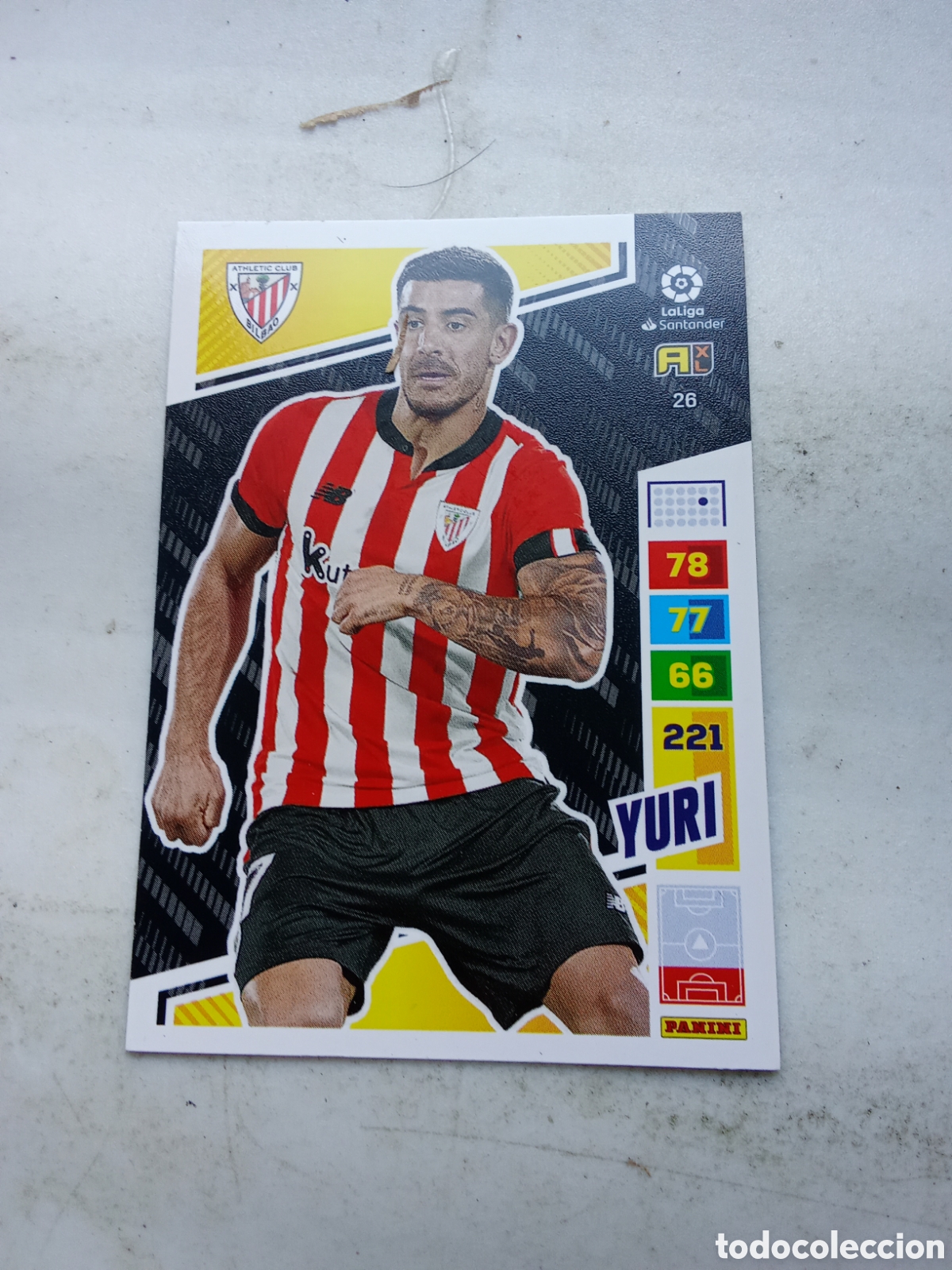 Trading cards: YURI BILBAO ADRENALYN 2022-23