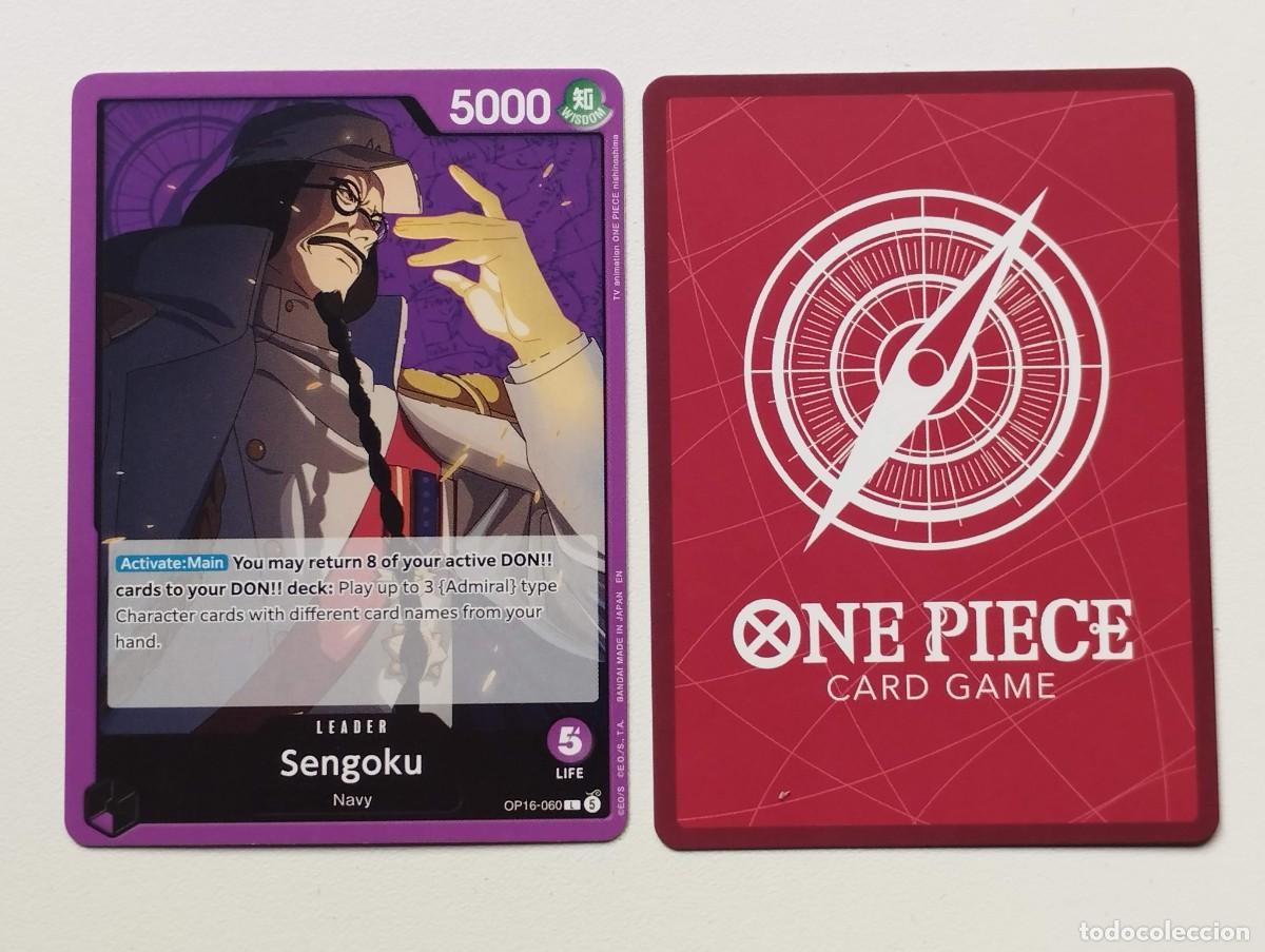 Trading cards: CROMO TRADING CROMO TRADING CARD ONE PIECE BANDAI - Sengoku (OP16-060) (V.1) LIDER LEADER