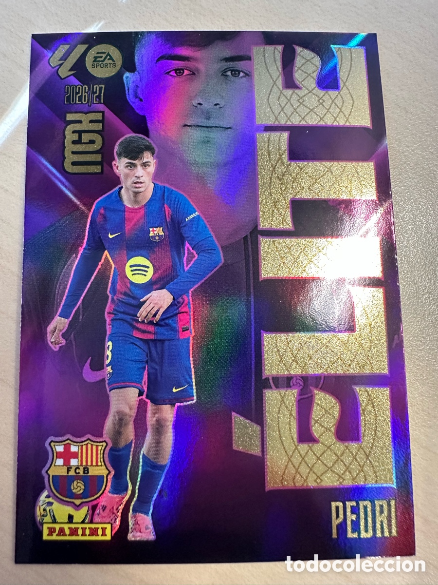 Trading cards: PEDRI FC BARCELONA ELITE 15 MEGACRACKS 2026/27 26-27 26 27 MGK PANINI