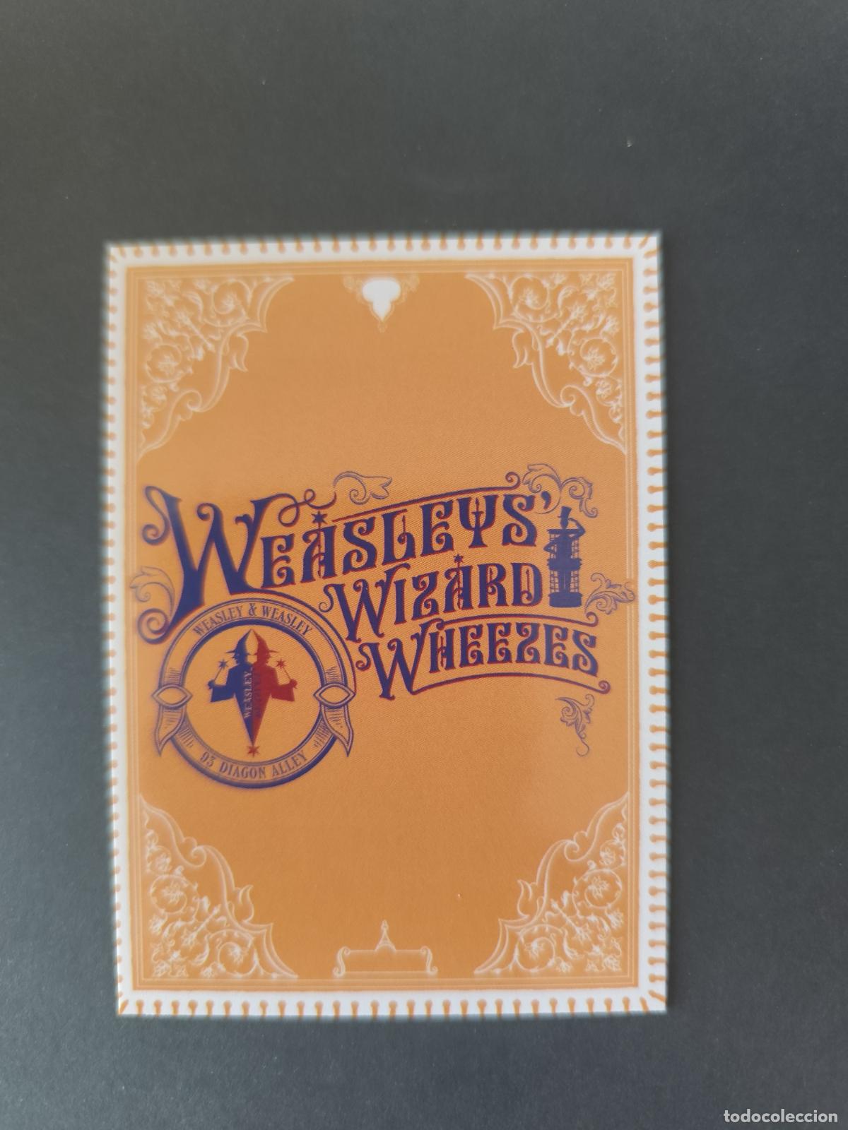 Trading cards: CARD 15 WEASLEYS' WIZARD WHEEZES GREETINGS HARRY POTTER ALWAYS 2026 PANINI