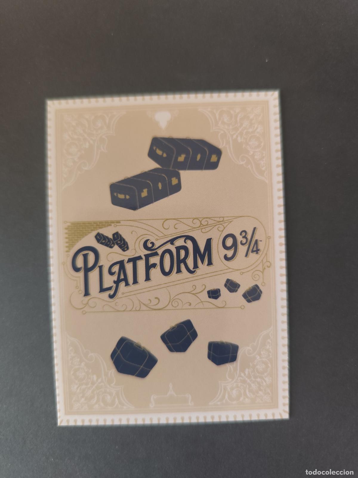 Trading cards: CARD 16 PLATFORM 9&frac34; GREETINGS HARRY POTTER ALWAYS 2026 PANINI