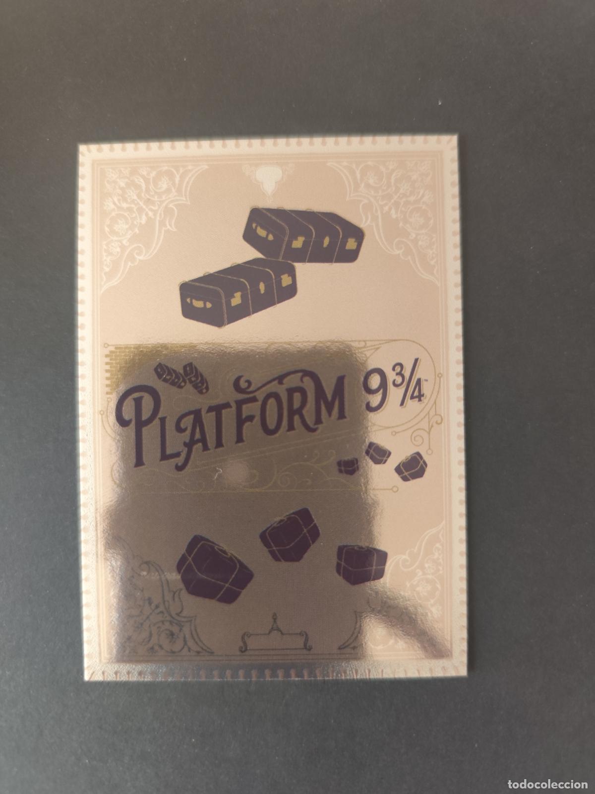 Trading cards: CARD 16 PLATFORM 9&frac34; GREETINGS FOIL BRILLO HARRY POTTER ALWAYS 2026 PANINI