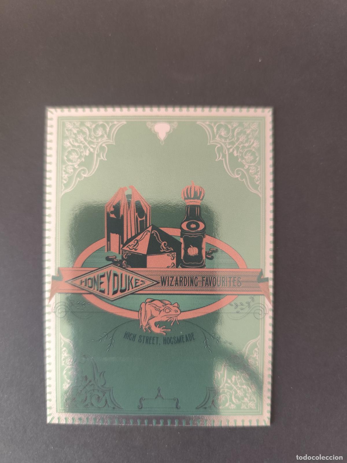 Cartas Colecion&aacute;veis: CARD 21 HONEYDUKES GREETINGS FOIL BRILLO HARRY POTTER ALWAYS 2026 PANINI